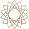 Ekena Millwork Eleanor Wood Fretwork Pierced Ceiling Medallion, Red Oak, 28"OD x 10 3/4"ID x 3/8"T CMWP28X28X0375EARO - alternate 1